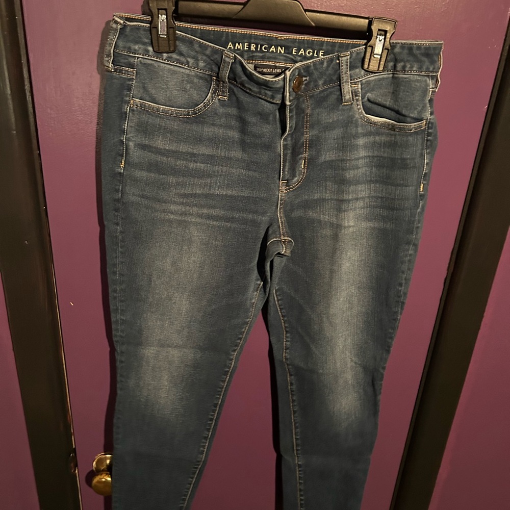 American Eagle Outfitters Women's Blue Jeans
